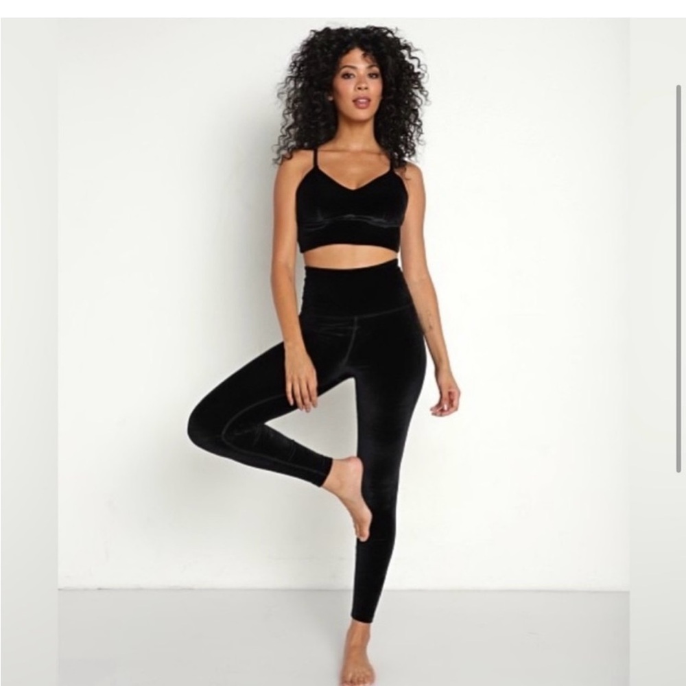 Beyond Yoga Crushed Velvet Leggings S